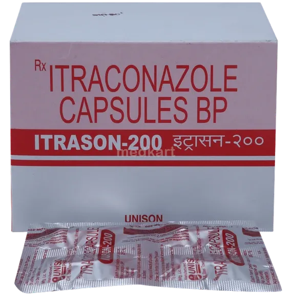 itrason 200mg capsule 4's